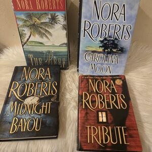 Midnight Bayou, Tribute, The reef & Carolina Moon hardcover Novels, Nora Roberts